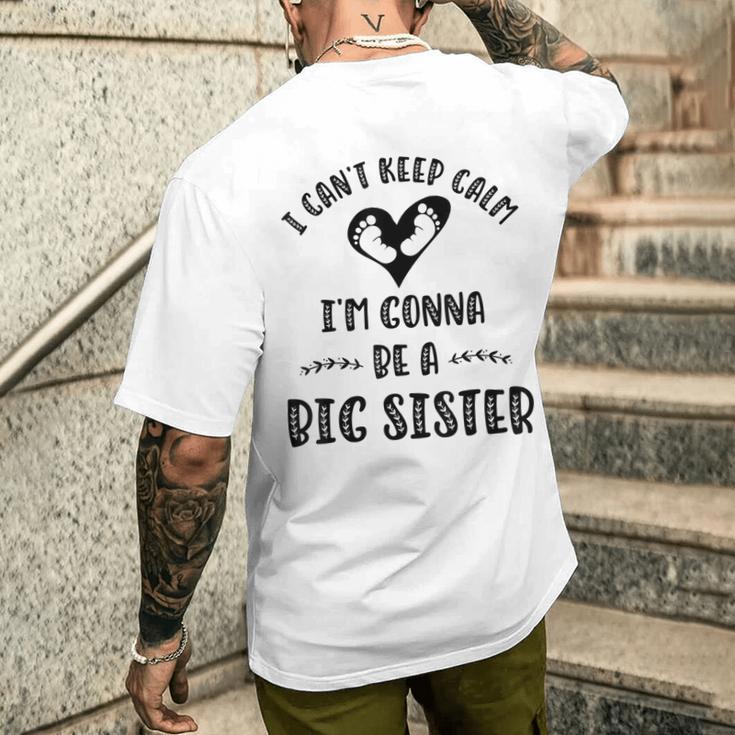 冷静になれないお姉ちゃんになるよ メンズTシャツ バックプリント 彼への贈り物