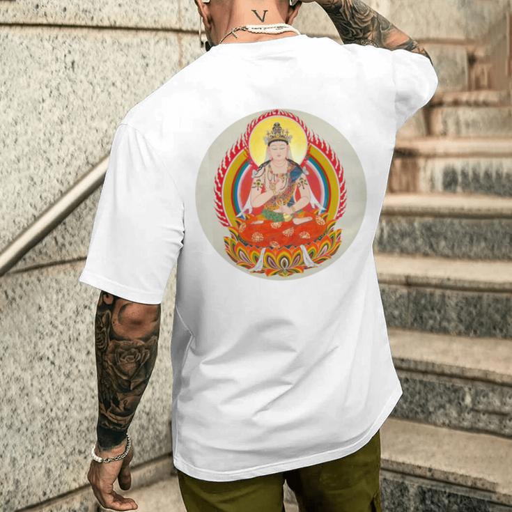 金剛薩埵ajrasattva 長袖tシャツ メンズTシャツ バックプリント 彼への贈り物