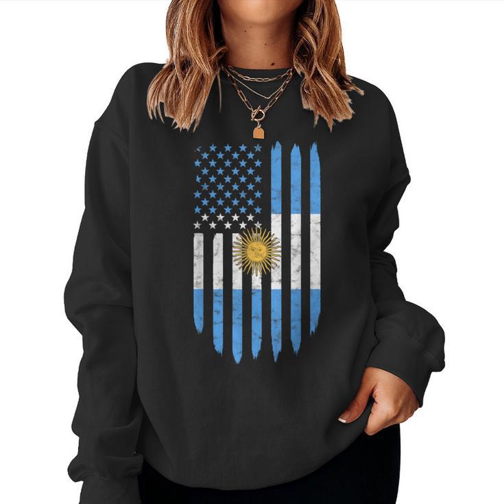 Argentina Bandiera Argentina Argentina Papà Mamma Uomini Donne Bambini Women Sweatshirt