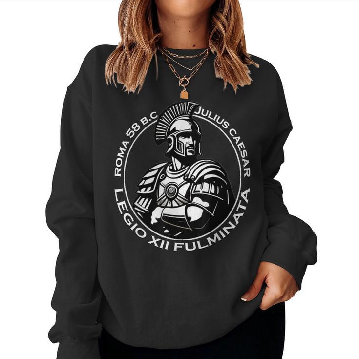 Centurion – Legio Xii Fulminata –Oldat Romainpqr Sweat-shirt pour femme