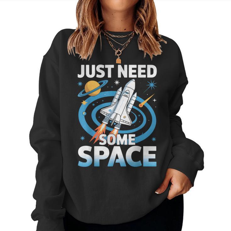 Cohete Espacial Espacial Para Hombres Es Y Niños Sudadera Mujer