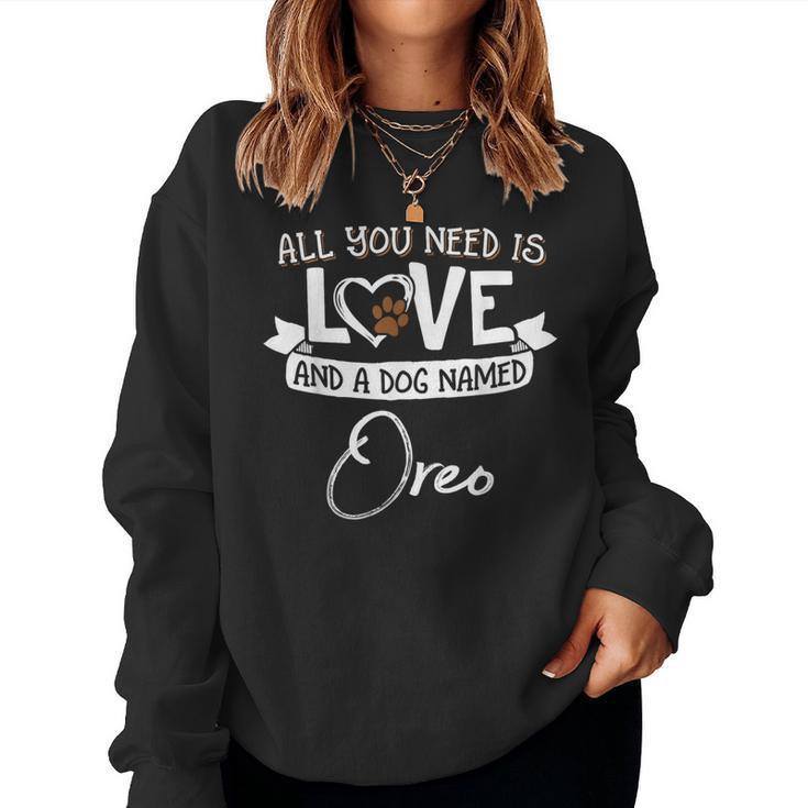 Linda Camisa De Perro Llamado Oreo Para Es Y Hombres Sudadera Mujer