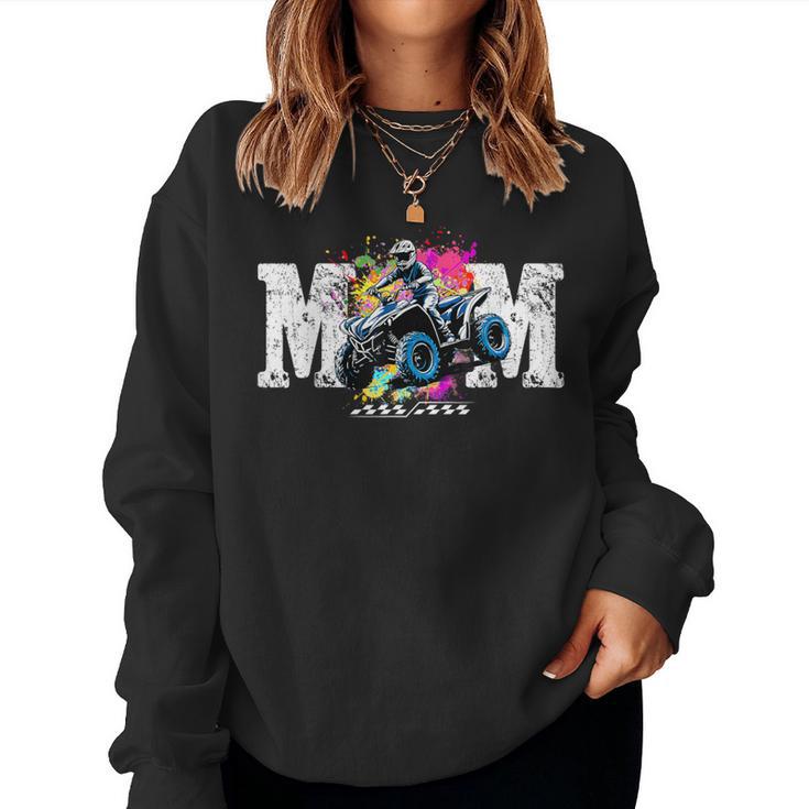 Mom Atv Birthday Women Sweatshirt