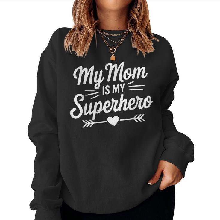 My Mom Is Myuperhero Proud Family Daughteron レディーススウェットシャツ