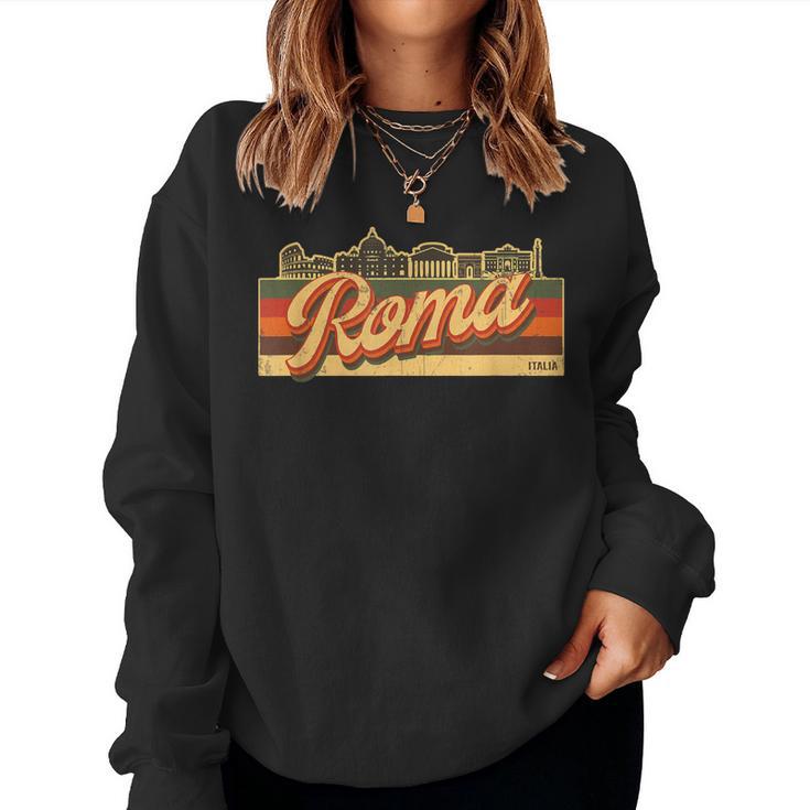 Romakyline & Italia Retrotripes Recuerdo De Roma Italia Sudadera Mujer