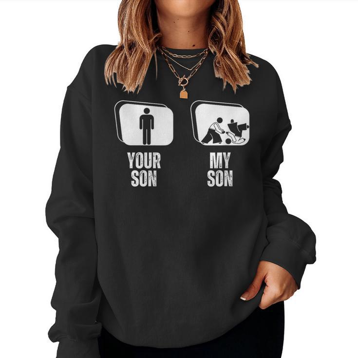 Youron Myon Papà Padre Mamma Madre Aikido Women Sweatshirt