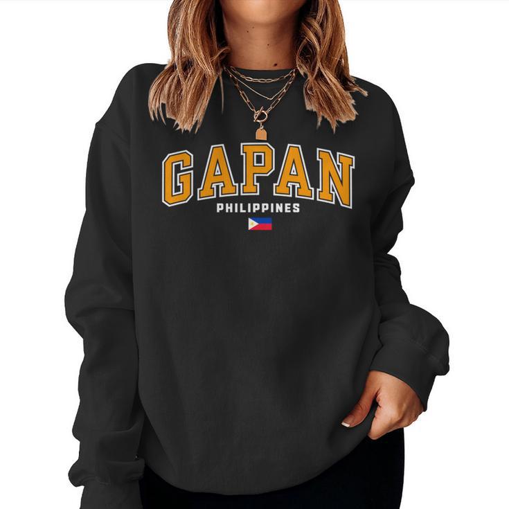 ガパンシティ フィリピン フィリピン Ph ピノイ 男性 女性 長袖tシャツ レディーススウェットシャツ