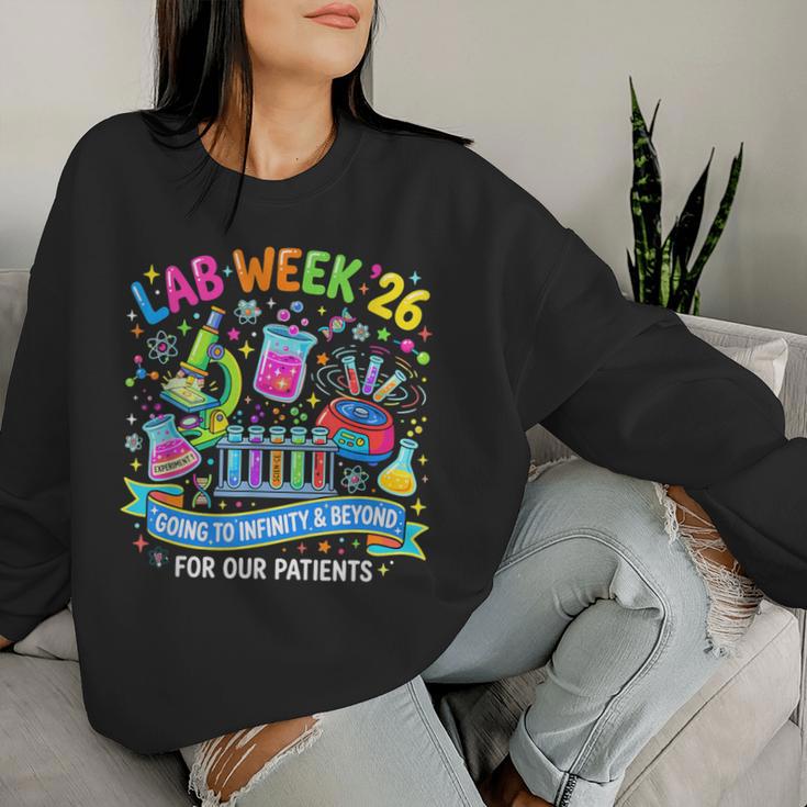 Infinity & Beyond For Patients Nurse Healthcare Graphic Women Sweatshirt Gifts for Her