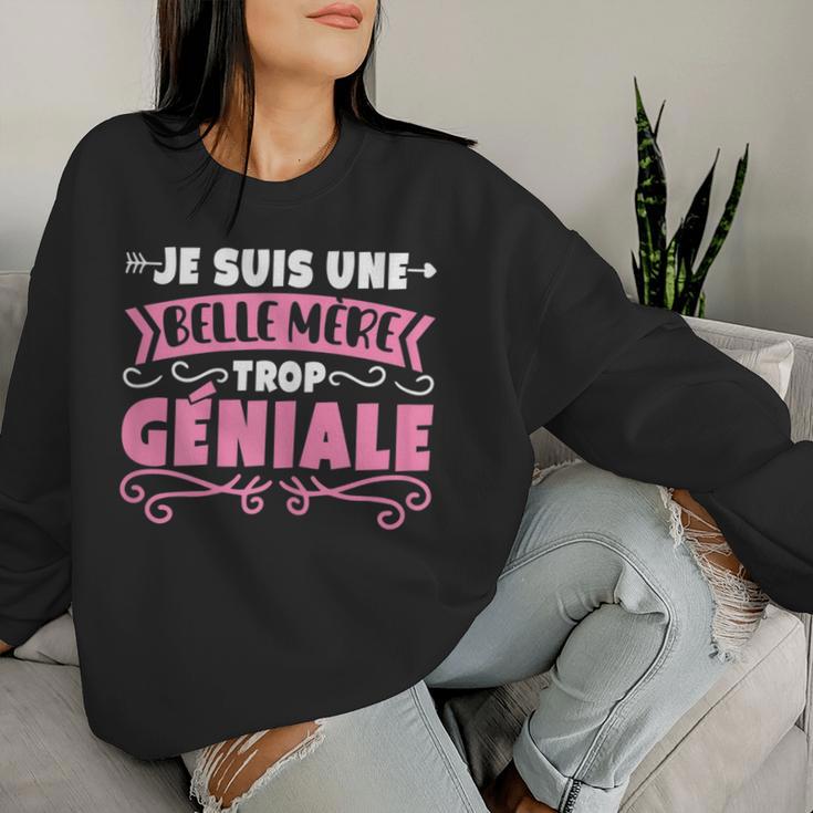 Oy Una Belle Madre Genal Belle-Maman Día De La Madre Sudadera Mujer Regalos para ella