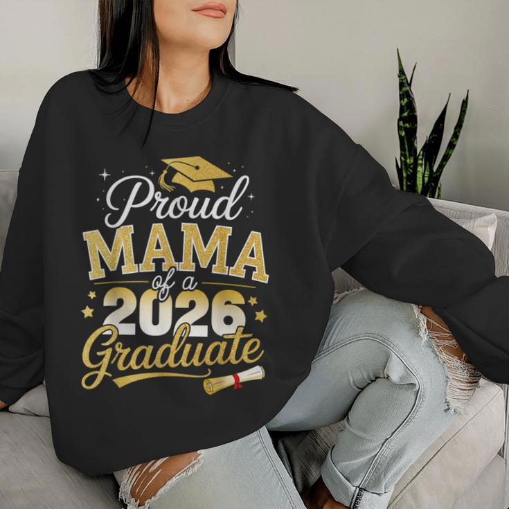 Proud Mama Of A Class Of 2026 Graduate Senior Graduation Women Sweatshirt Gifts for Her