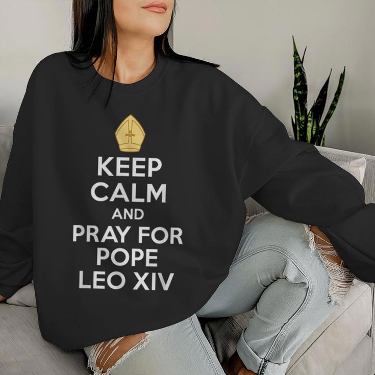 ローマ教皇レオ14世 ハベムス・パパム 2025 カトリック 男性 女性 キッズ レディーススウェットシャツ 彼女への贈り物