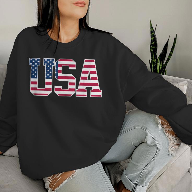 米国 愛国的なアメリカ国旗 男性 女性 キッズ 男の子 女の子 Us レディーススウェットシャツ 彼女への贈り物