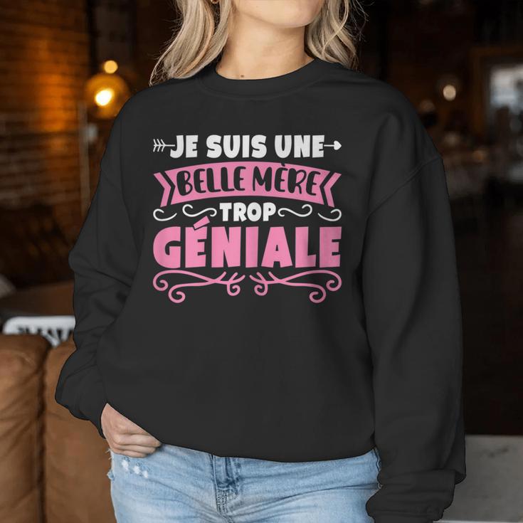 Oy Una Belle Madre Genal Belle-Maman Día De La Madre Sudadera Mujer Regalos divertidos