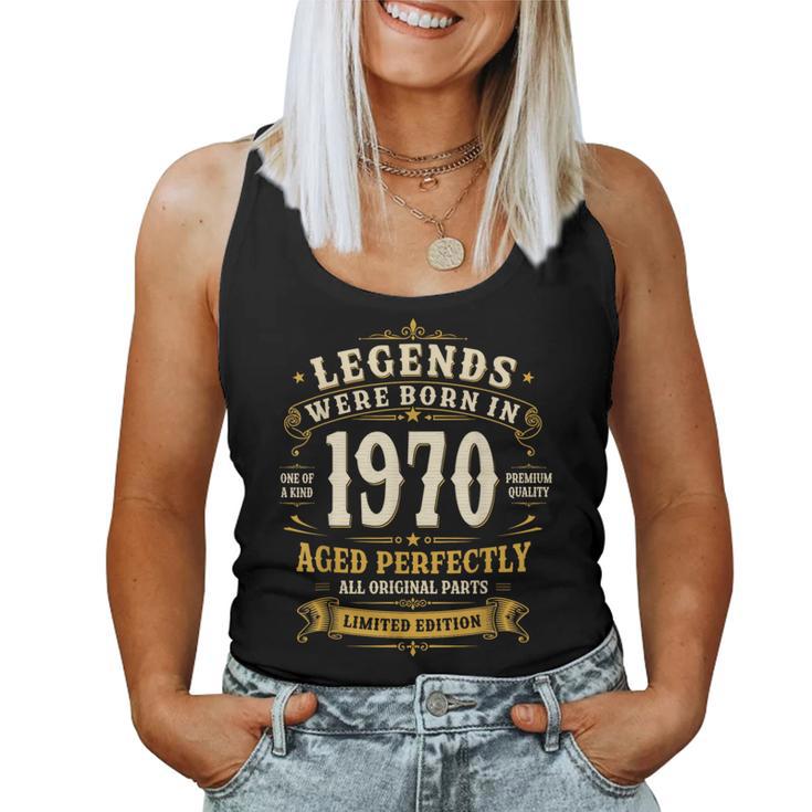56歳 誕生日 男性女性intage 1970年1970年生まれ レトロデザインブランド レディースタンクトップ