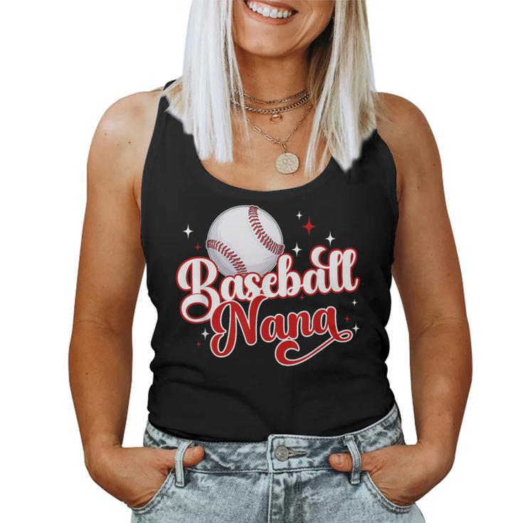 Baseball Nana Of A Baseball Player Nana Women Tank Top