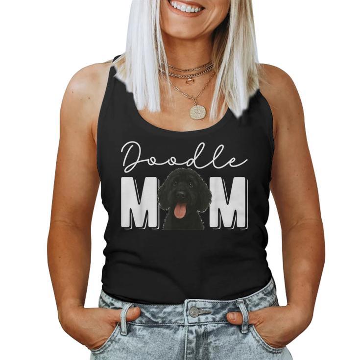 Black Doodle Mom Black Goldendoodle Owner Black Doodle Lover Women Tank Top