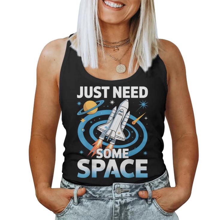 Cohete Espacial Espacial Para Hombres Es Y Niños Camiseta sin mangas para mujer