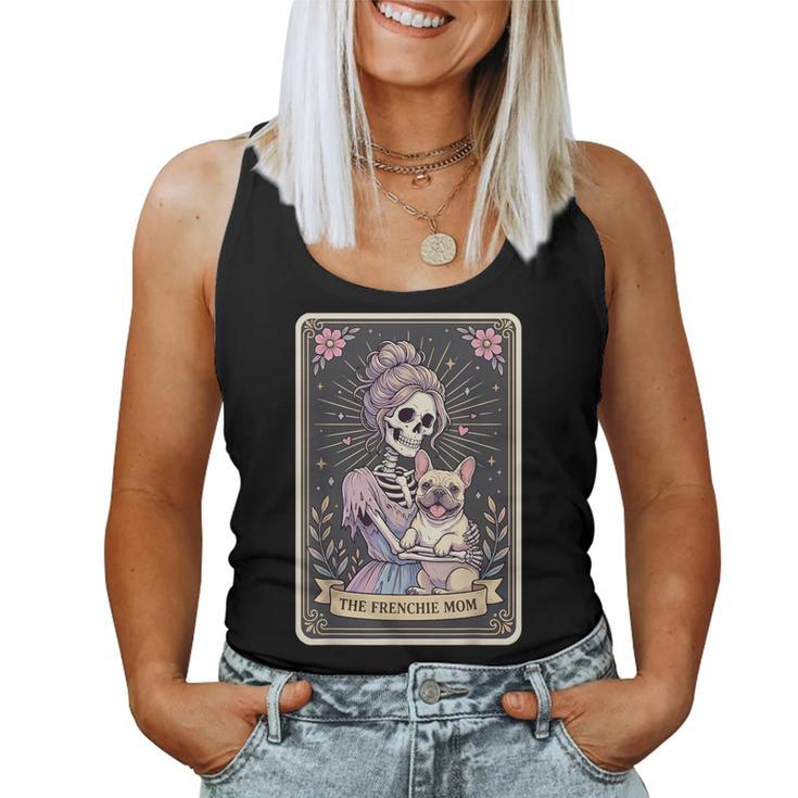 The Frenchie Mom Tarot Card Women Tank Top