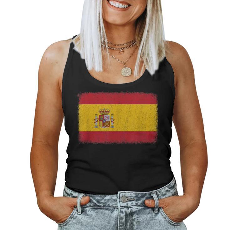 Gráfico De Bandera De España Para Hombres Es Y Niños Camiseta sin mangas para mujer