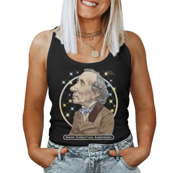 Hans Christian Andersen Querido Autor Danés De Cuentos De Hadas Camiseta sin mangas para mujer