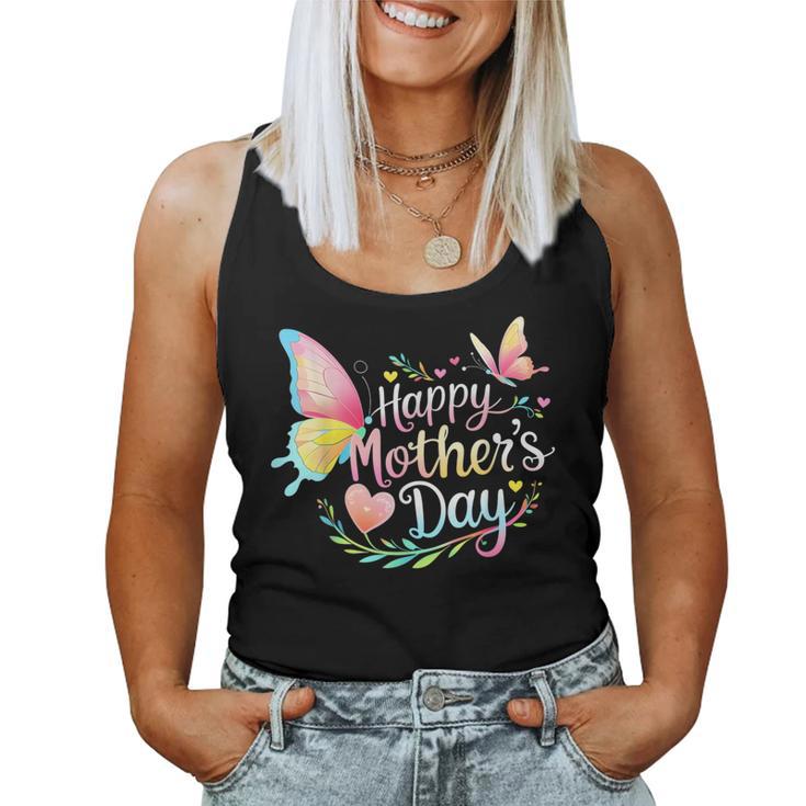 Happy For Women Mom For Mother's Day Women Tank Top
