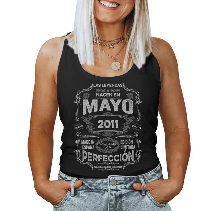 Leyendas Mayo 2011 Hombre 15 Años Cumpleaños Camiseta sin mangas para mujer