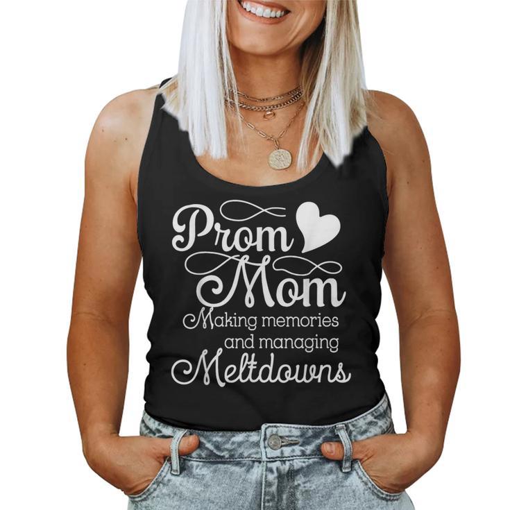 Prom Night Mom Prom Queen Mom Prom Preparation Mom Duties Women Tank Top