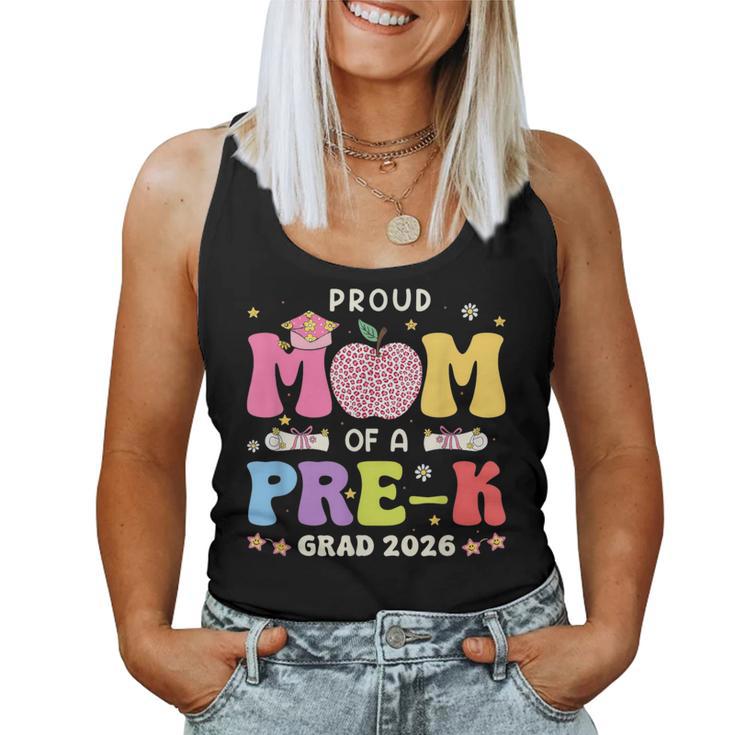 Proud Mom 2026 Prek Preschool Graduation Proud Family Grad Women Tank Top