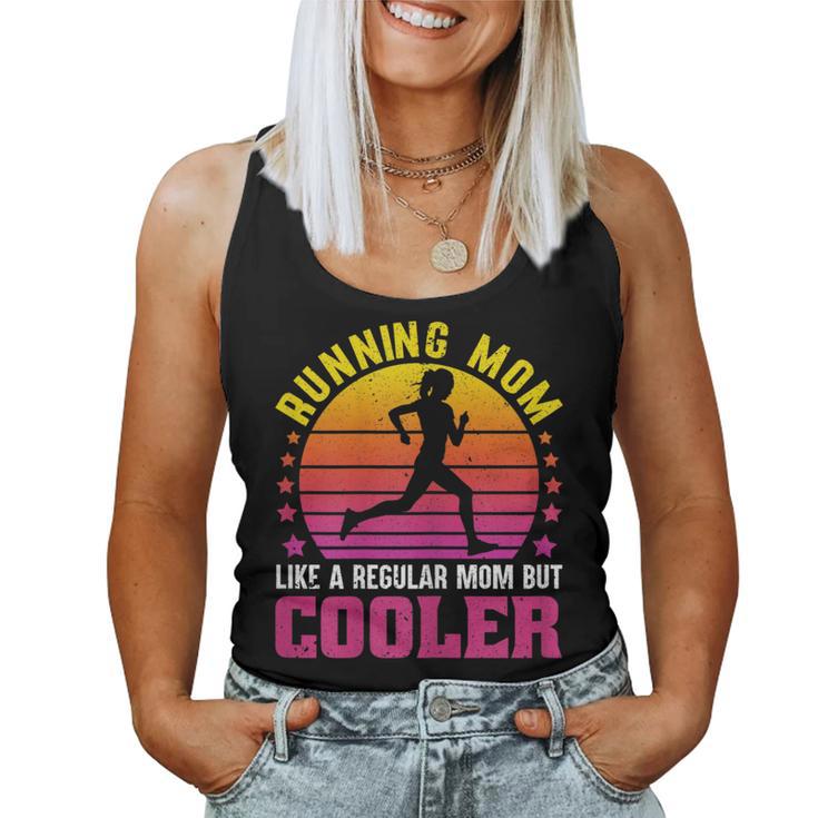 Running Mom Marathon Runner Regalo Del Día De La Madre Camiseta sin mangas para mujer