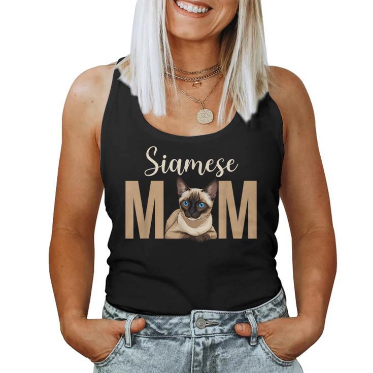 Siamese Cat Mom Siamese Owner Siamese Cat Lover Women Tank Top