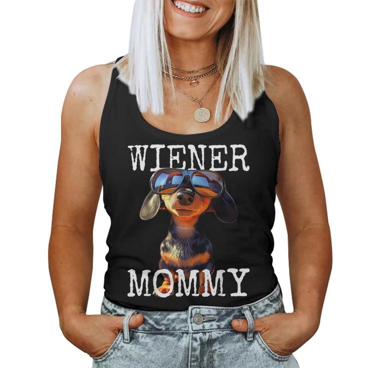 Wiener Mommyウィンナー・マミー ダックスフンド・ママ ダックスフンド・ママ 母の日 ダックスフンド レディースタンクトップ