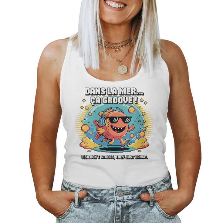 Cadeauympa Amateur Des Poissons Poisson Rigolo Humeur Débardeur pour femme