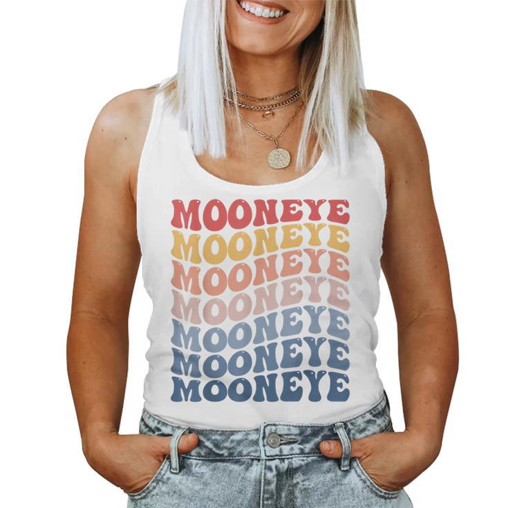 Mooneye Groovy レトロフィッシュ レディースタンクトップ