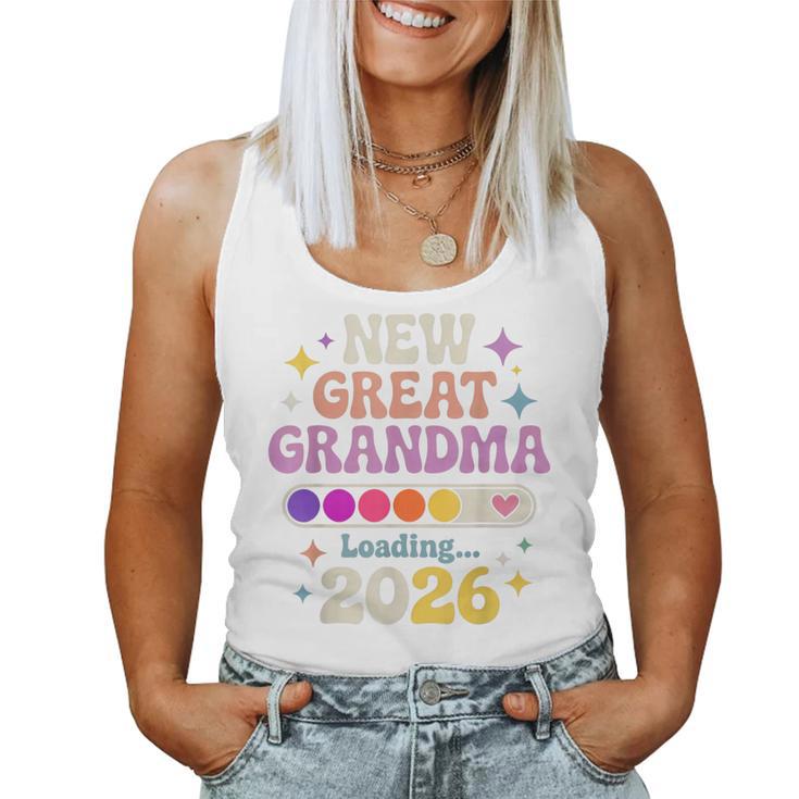 New Great Grandma Loading 2026 レトロ 妊娠 レディースタンクトップ