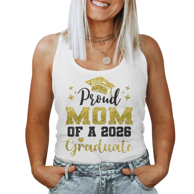 Super Proud Mom Of 2026 Graduate Senior Graduation Family Women Tank Top