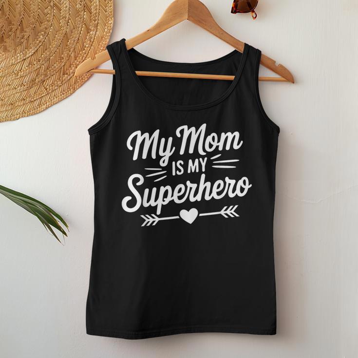 My Mom Is Myuperhero Proud Family Daughteron レディースタンクトップ 面白い贈り物