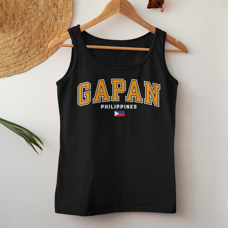 ガパンシティ フィリピン フィリピン Ph ピノイ 男性 女性 長袖tシャツ レディースタンクトップ 面白い贈り物