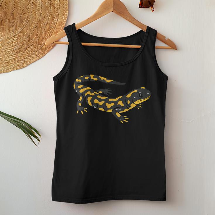 タイガーモール サラマンダー Ambystoma Tigrinum レディースタンクトップ 面白い贈り物