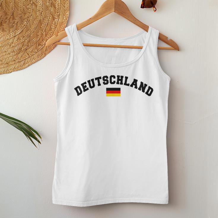 Germany Footballoccerports Outfit ドイツサッカースポーツ国旗女性男性男性子供 レディースタンクトップ 面白い贈り物
