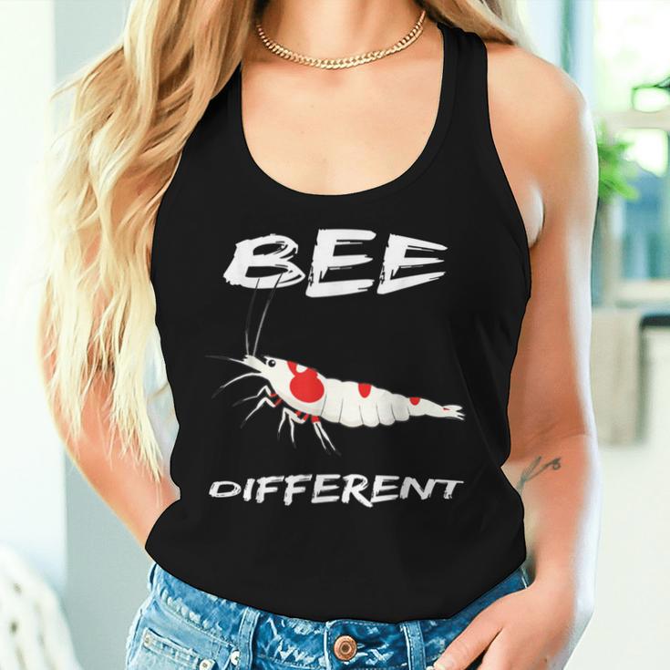 Bee Different Redbee アクアリストへのプレゼント シュリンプ レディースタンクトップ 彼女への贈り物