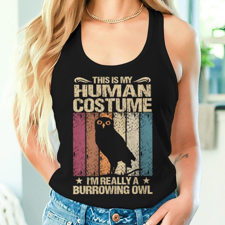 This Is My Human コスチューム I'm Really A Burrowing Owl 長袖tシャツ レディースタンクトップ 彼女への贈り物