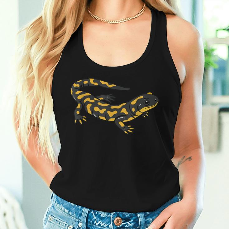 タイガーモール サラマンダー Ambystoma Tigrinum レディースタンクトップ 彼女への贈り物