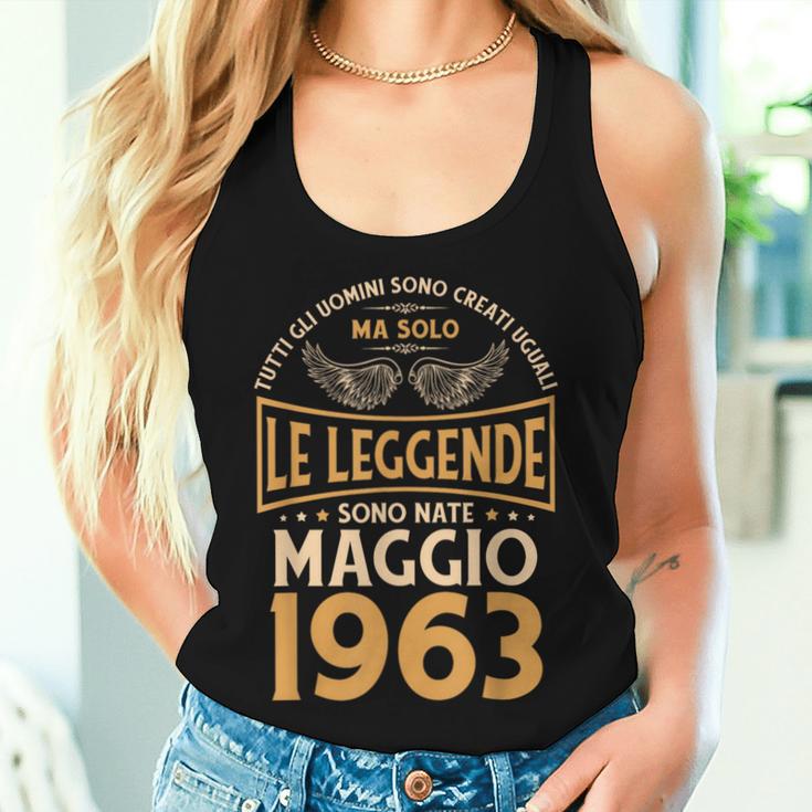 誕生日 男性 ギフト 女性 レジェンド 1963年5月 レディースタンクトップ 彼女への贈り物