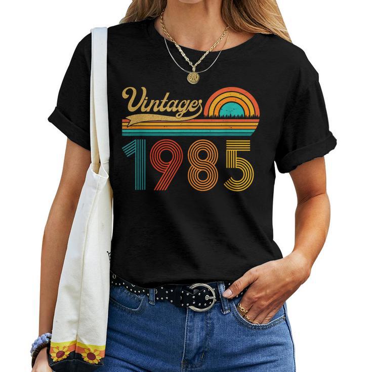 41歳の誕生日プレゼント 41歳 男性 女性 レトロ ヴィンテージ 1985 レディースTシャツ