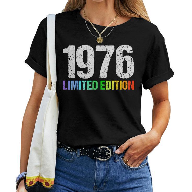 49 Cumpleaños Hombre 49 Años 1976 Decoración Divertido Regalo Camiseta de mujer