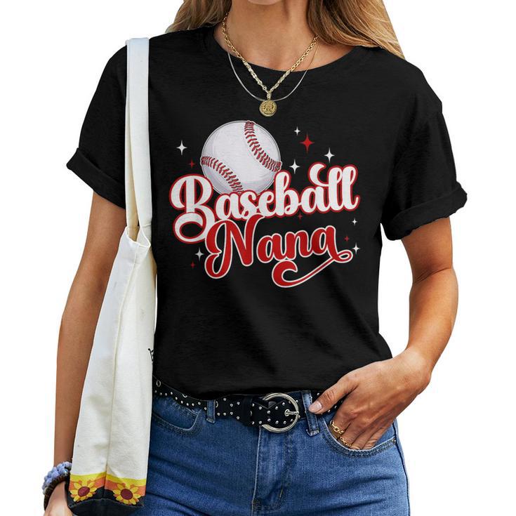 Baseball Nana Of A Baseball Player Nana Women T-shirt