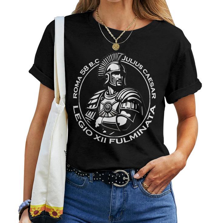 Centurion – Legio Xii Fulminata –Oldat Romainpqr T-shirt femme