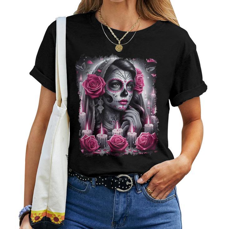 Dia De Los Muertos Mexicos Morts Hommes S T-shirt femme