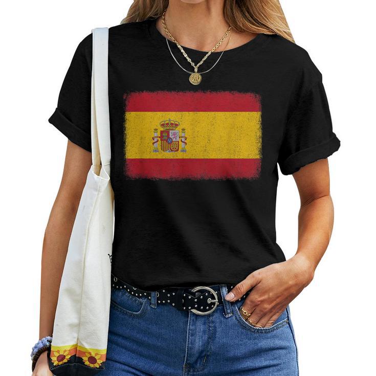 Gráfico De Bandera De España Para Hombres Es Y Niños Camiseta de mujer