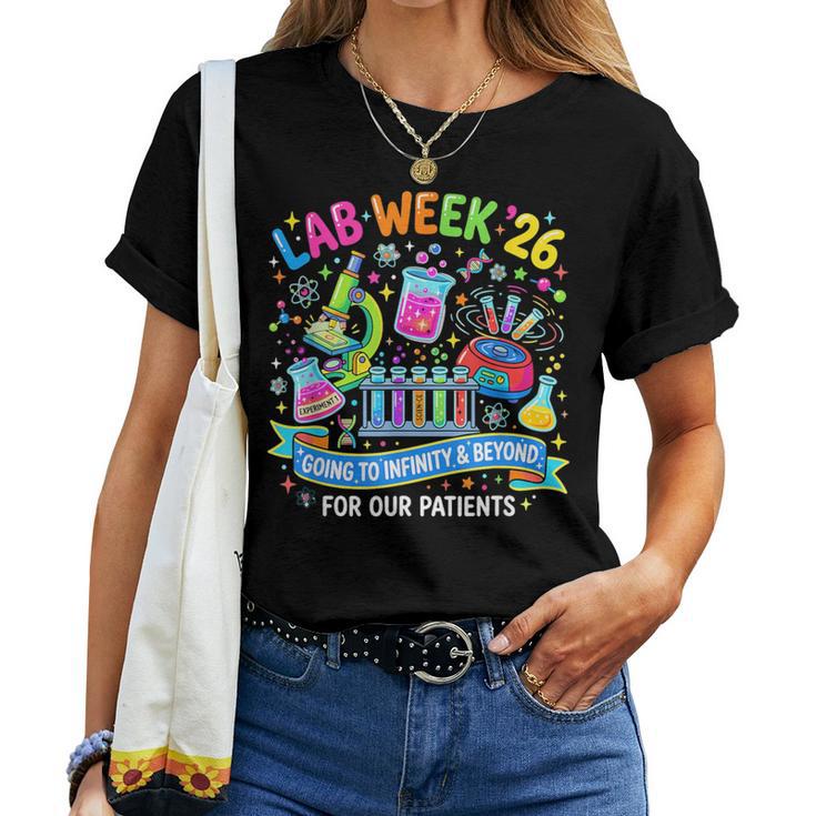 Infinity & Beyond For Patients Nurse Healthcare Graphic Women T-shirt